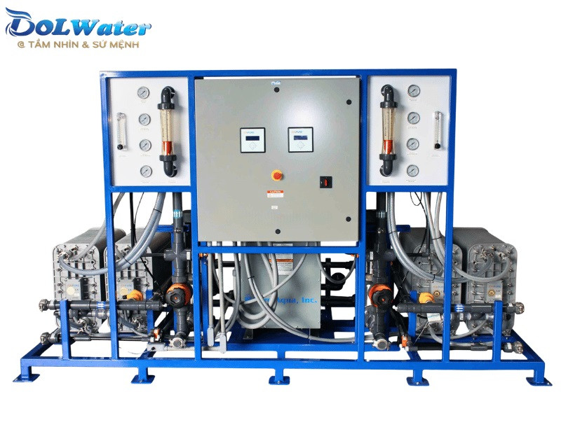 Giám sát thông số thời gian thực trên Hệ thống nước EDI khử khoáng 12m3/ giờ.