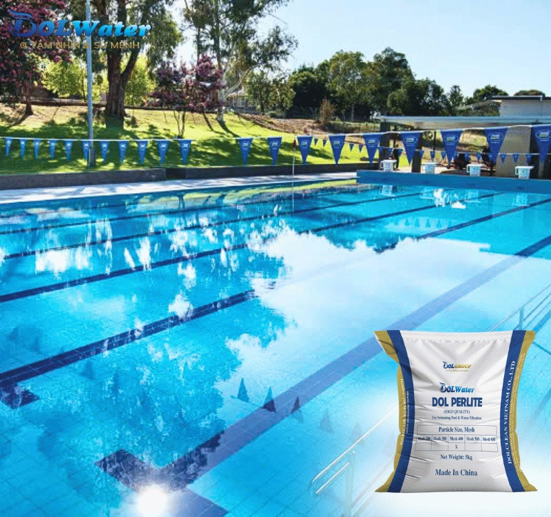 Độ trong tuyệt đối chuẩn pha lê nhờ bột trợ lọc Dol Perlite cao cấp.