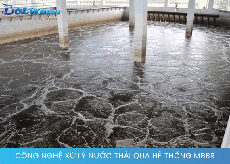 Chất lượng nước đầu ra ấn tượng nhờ ứng dụng giá thể vi sinh MBBR.